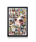 Premium Family Photo Frame | Large Multi Photo Frame | Black Wall Decor Frame