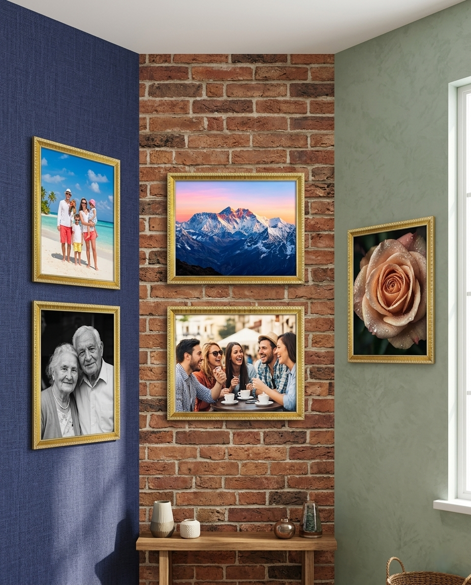 Decorative Gold Finish Frame Collection
