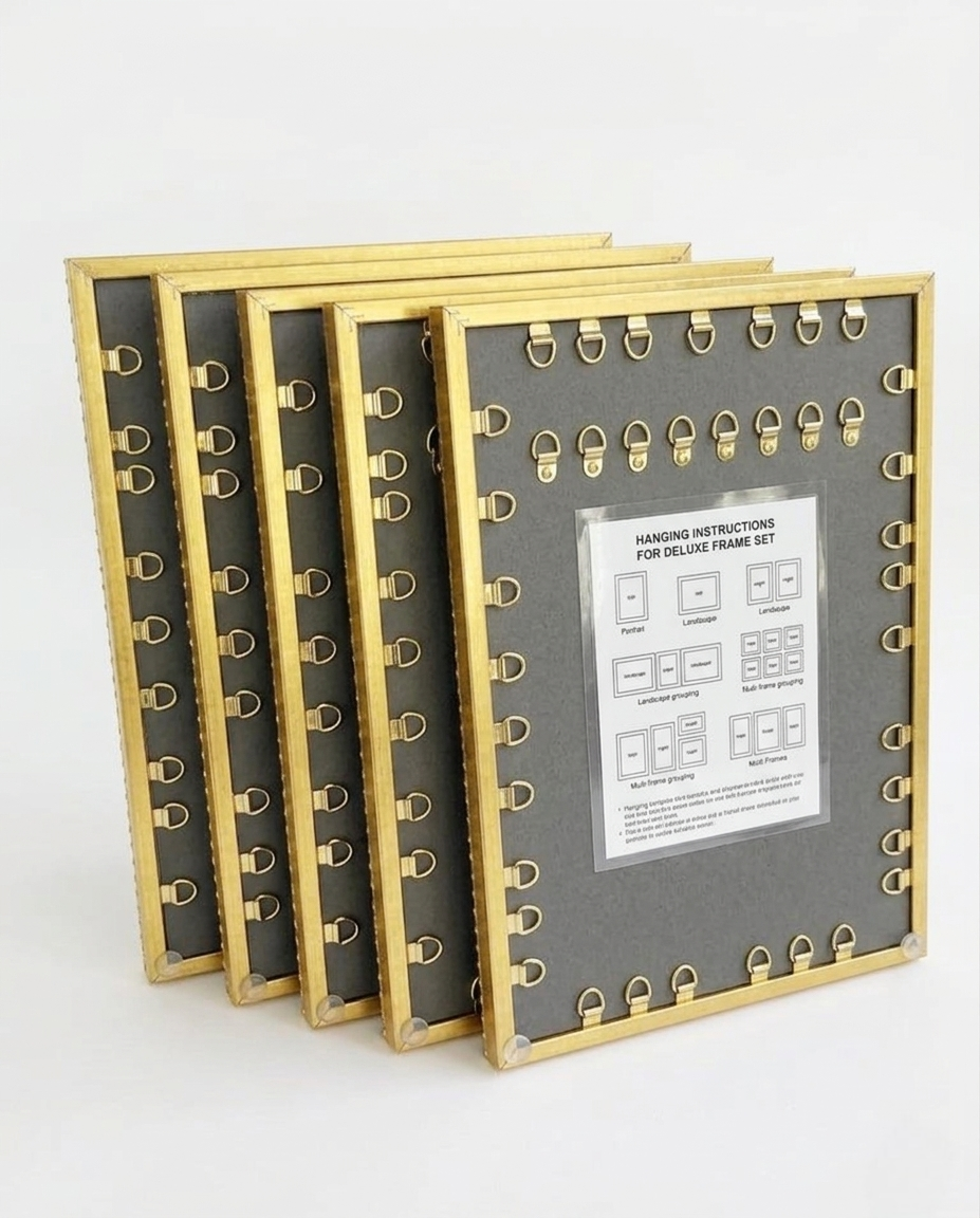 Decorative Gold Finish Frame Collection